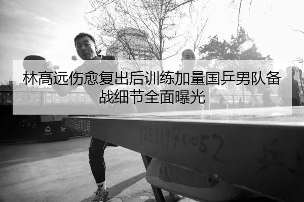 林高远伤愈复出后训练加量国乒男队备战细节全面曝光